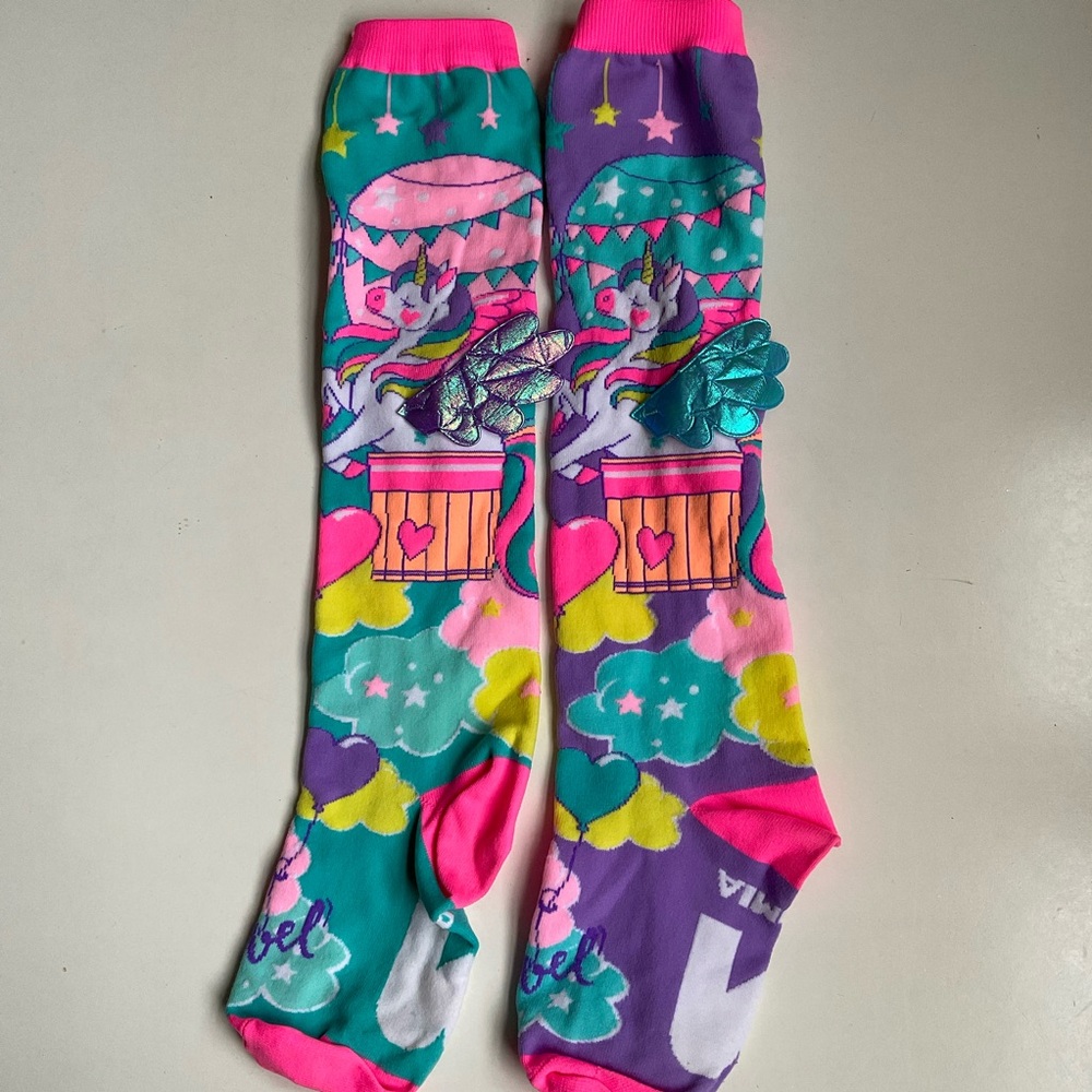 Madmia Sparkly Unicorn Socks